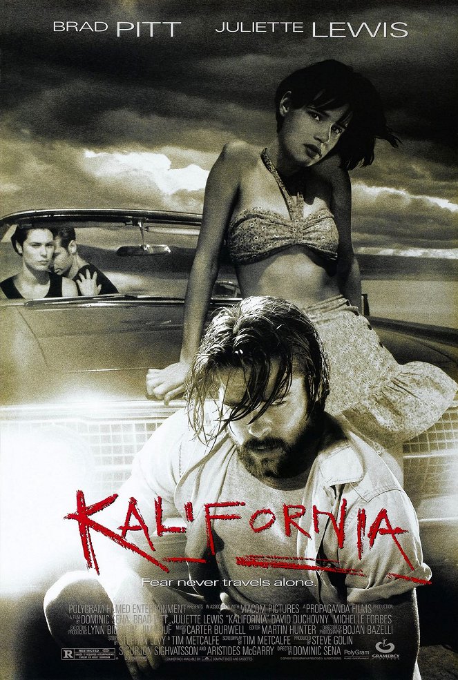 Kalifornia - A halál nem utazik egyedül - Plakátok