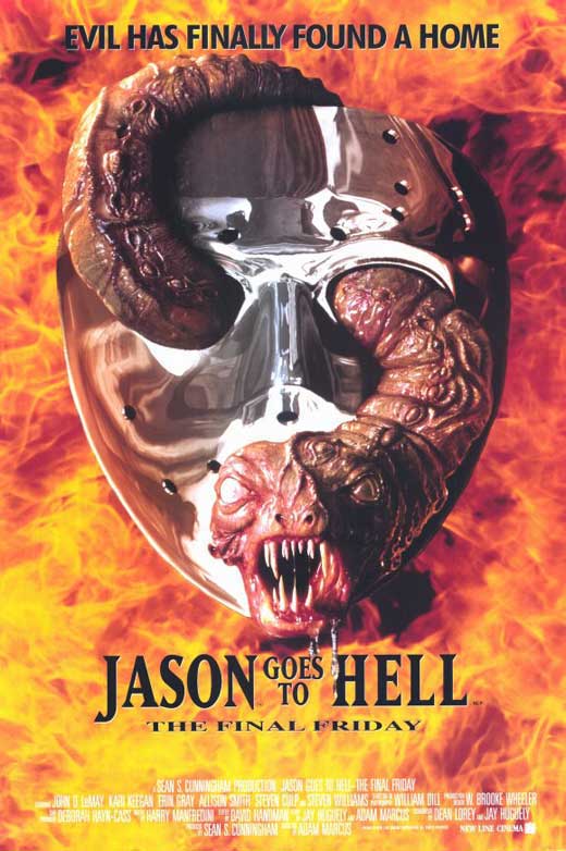 Viernes 13 IX: Jason se va al infierno - Carteles