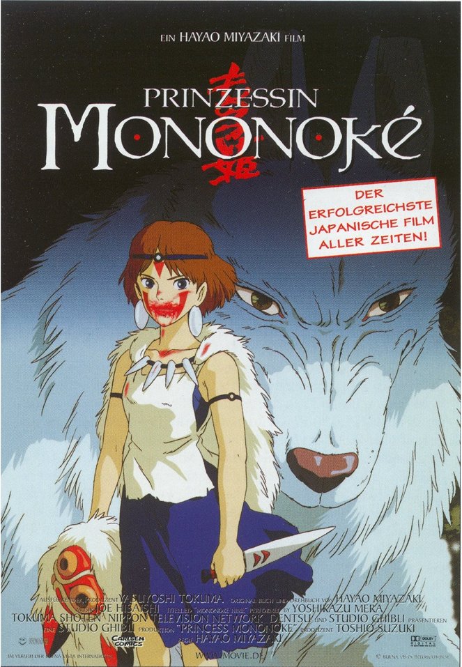 Prinzessin Mononoke - Plakate