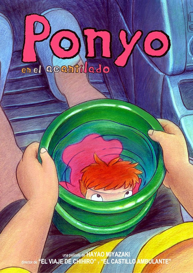 Ponyo en el Acantilado - Carteles