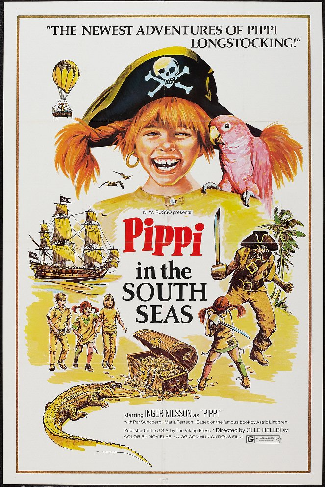Pippi in the South Seas - Posters
