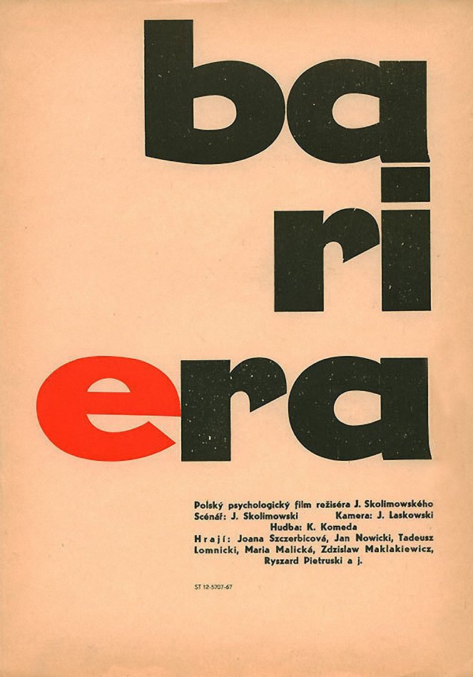 Bariéra - Plakáty