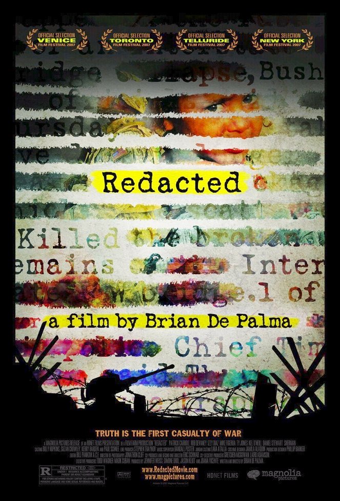 Redacted - Affiches