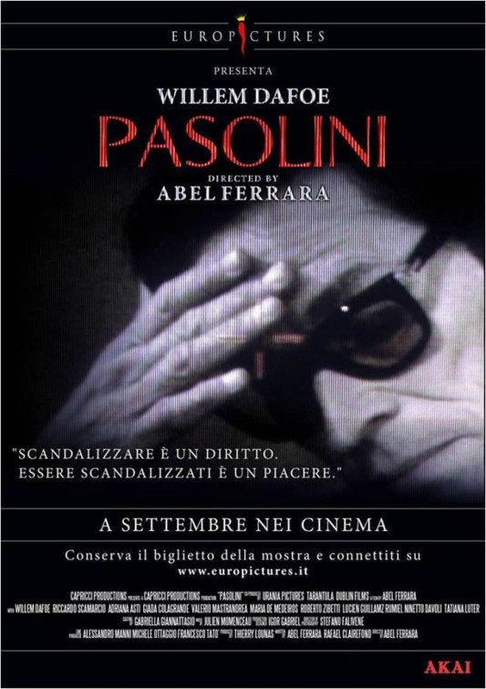 Pasolini - Plakátok