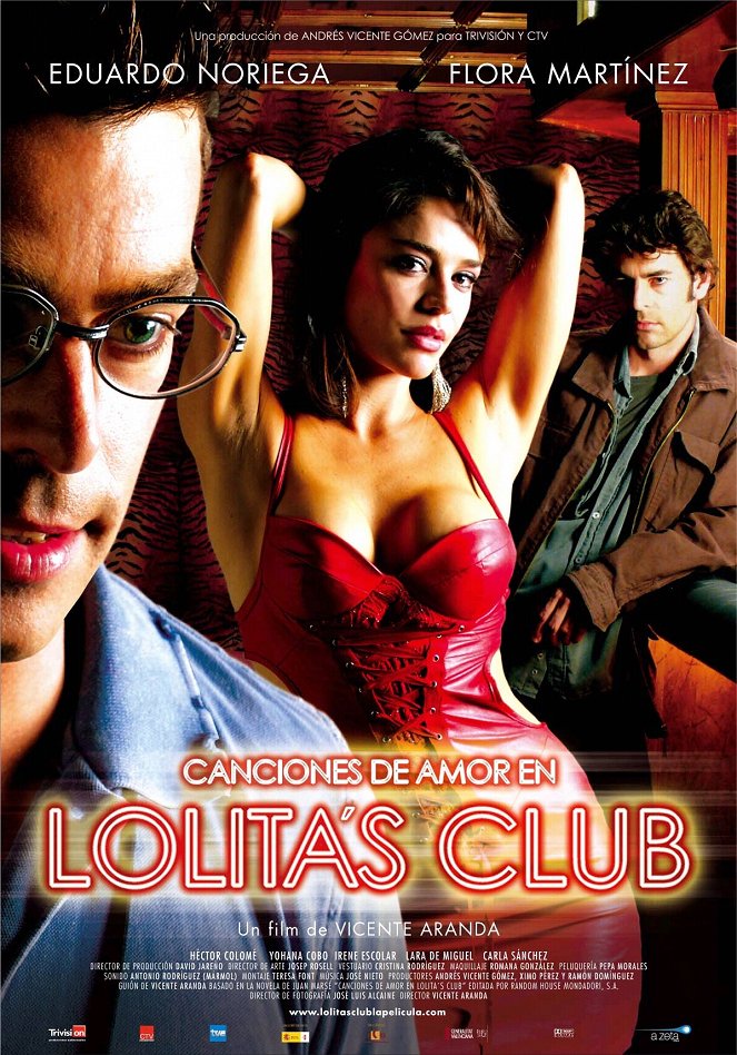 Canciones de amor en Lolita's Club - Carteles