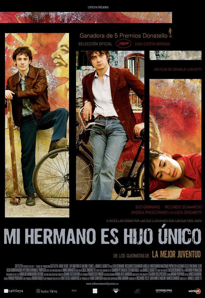 Mi hermano es hijo único - Carteles