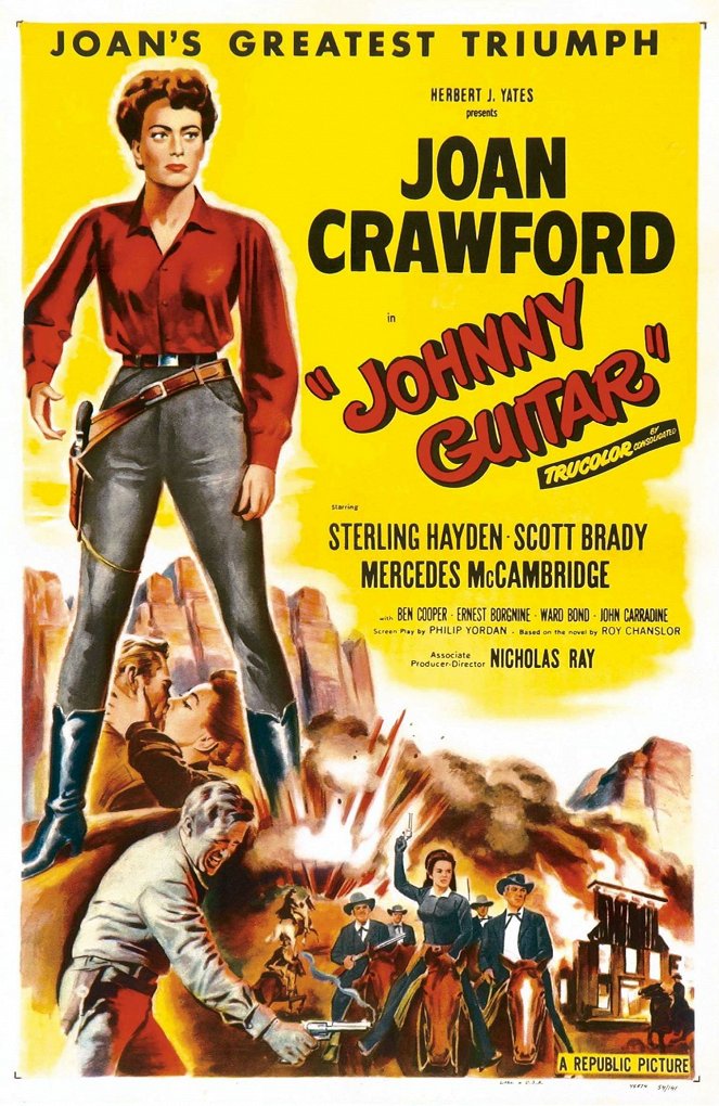 Johnny Guitare - Affiches