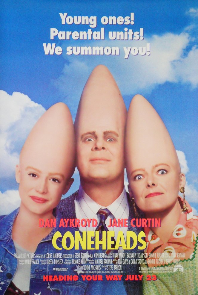 Coneheads - Posters