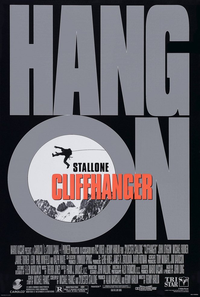 Cliffhanger - Függő játszma - Plakátok