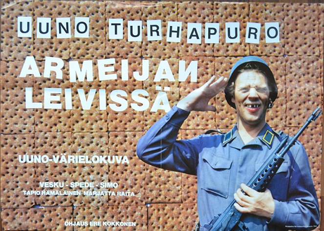 Uuno Turhapuro armeijan leivissä - Plakáty