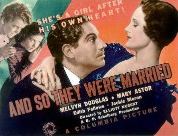 And So They Were Married - Posters