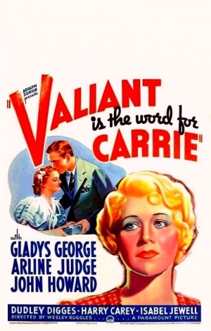 Valiant Is the Word for Carrie - Plagáty
