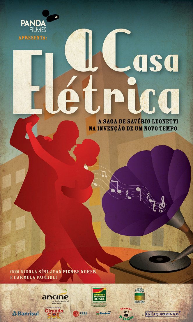 A Casa Elétrica - Julisteet