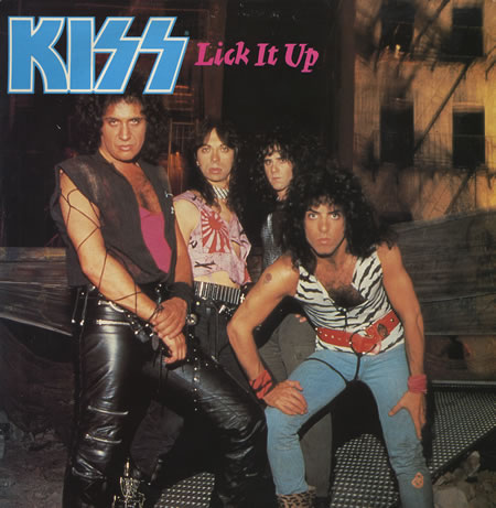 Kiss - Lick It Up - Affiches