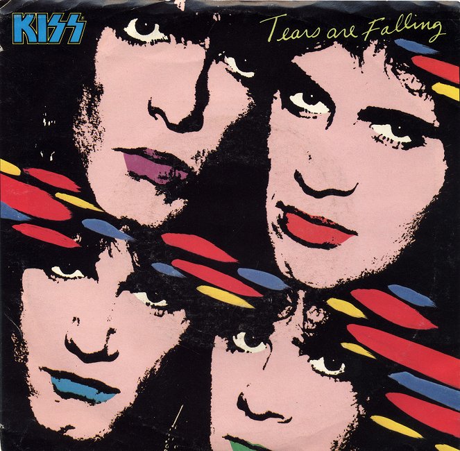 Kiss - Tears Are Falling - Affiches