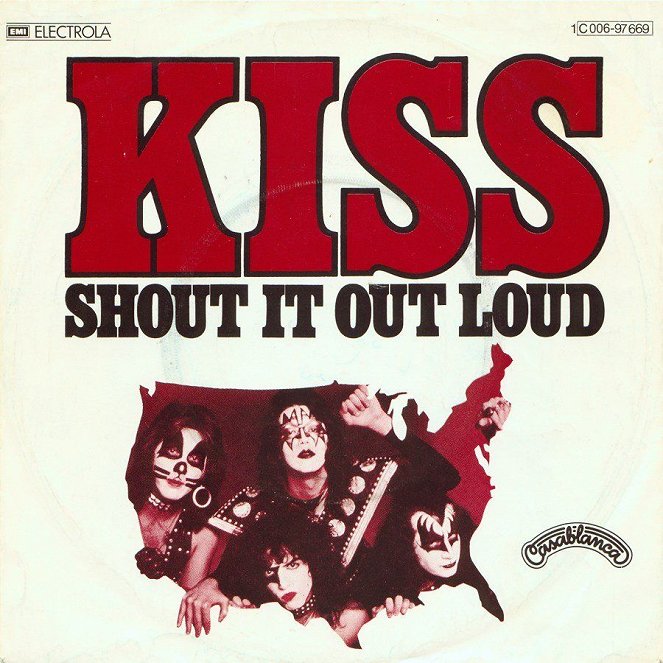 Kiss - Shout It Out Loud - Julisteet