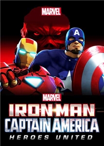 Iron Man and Captain America: Heroes United - Plakaty