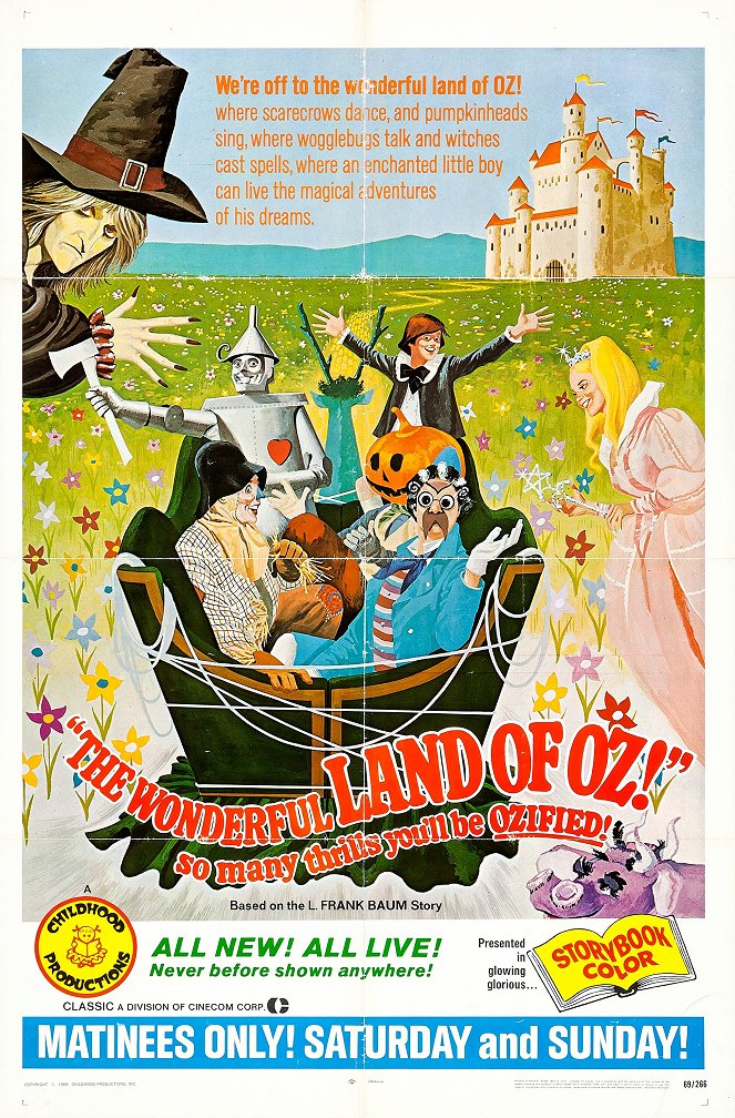 The Wonderful Land of Oz - Affiches