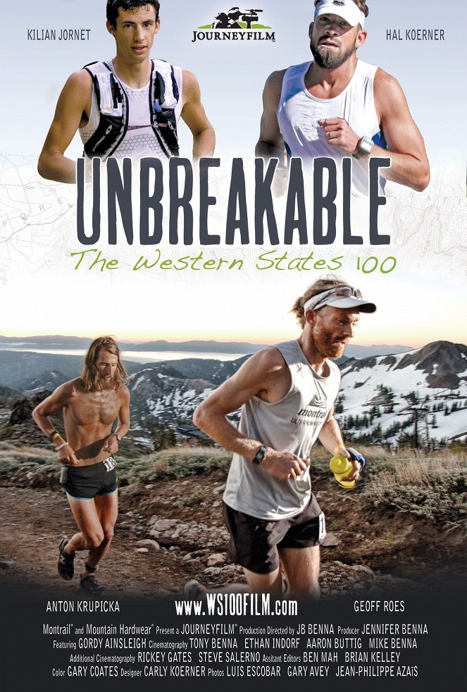 Unbreakable: The Western States 100 - Carteles