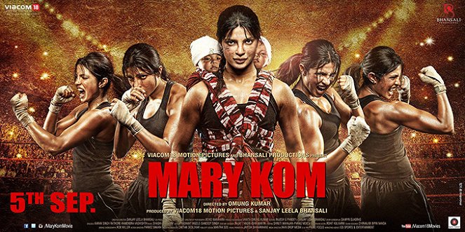 Mary Kom - Affiches