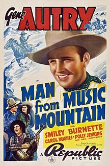 Man from Music Mountain - Affiches