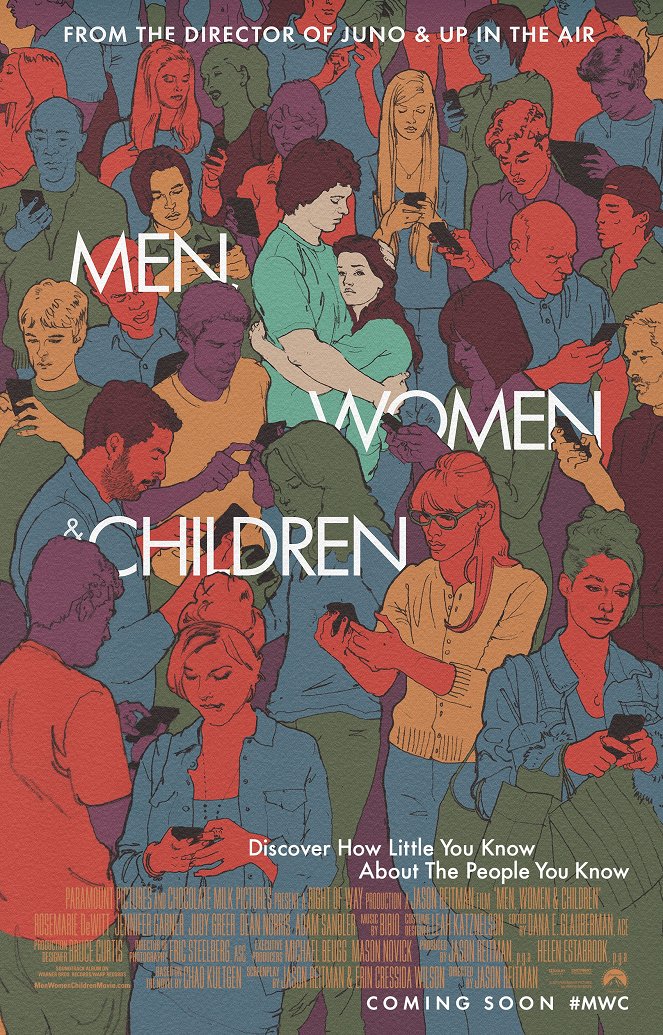 Muži, ženy a deti - Plagáty