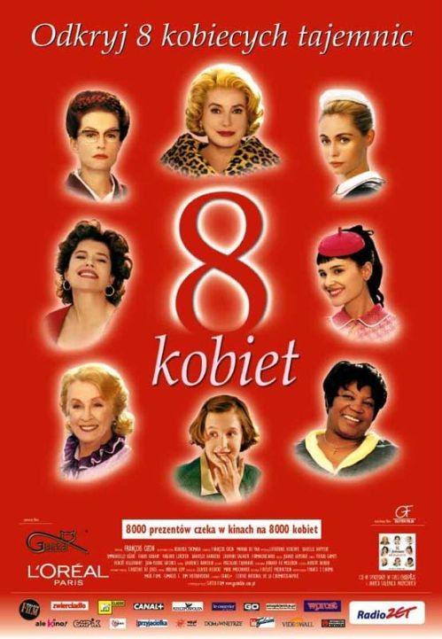 8 kobiet - Plakaty