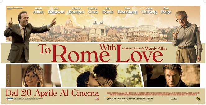 To Rome with Love - Plakate