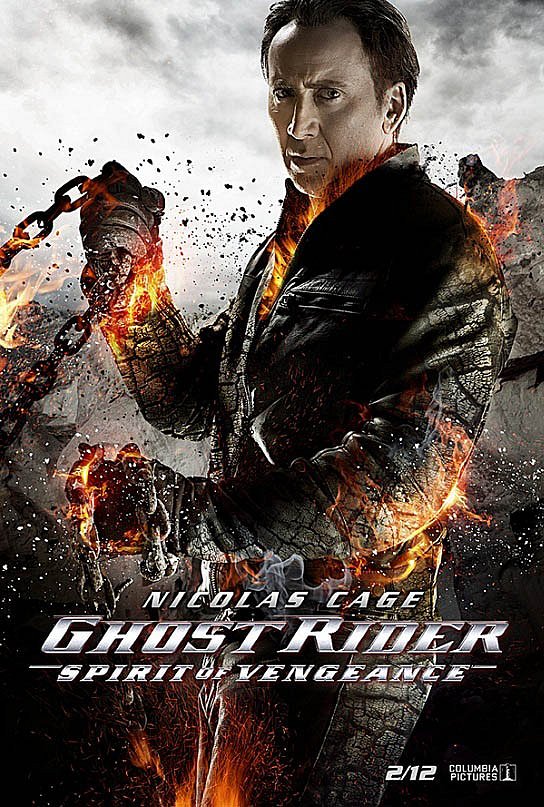Ghost Rider : L'esprit de vengeance - Affiches