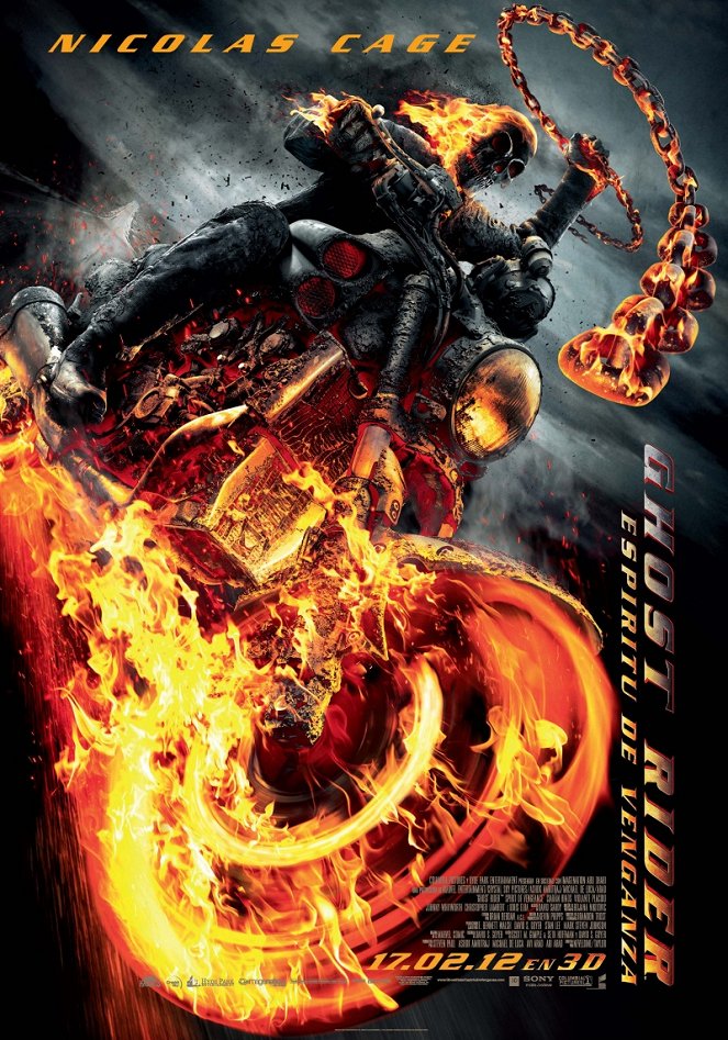 Ghost Rider: Spirit of Vengeance - Plakate