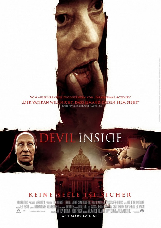 The Devil Inside - Plakate