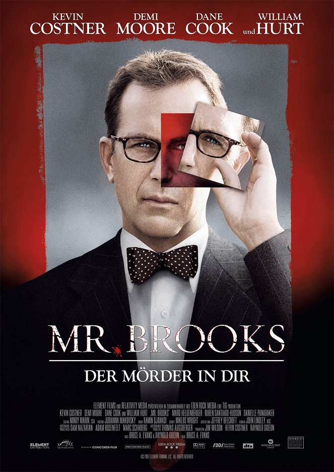 Mr. Brooks - Der Mörder in Dir - Plakate