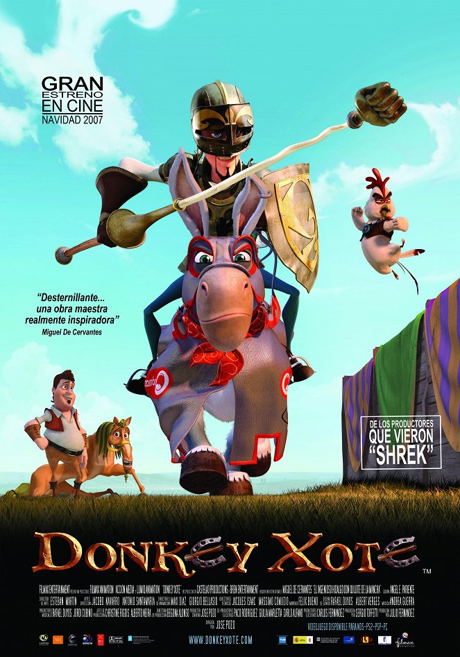 Donkey Xote - Carteles