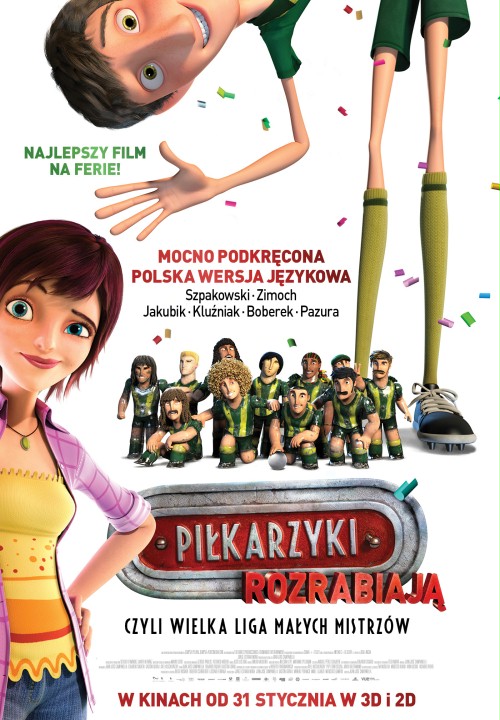 Piłkarzyki rozrabiają - Plakaty