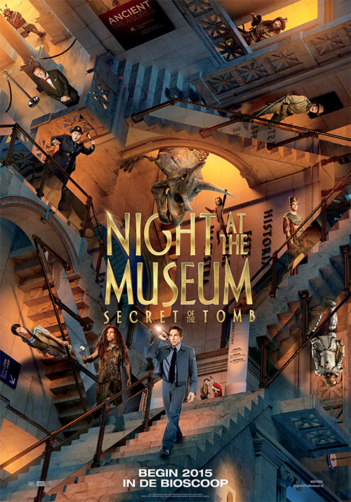 Noche en el museo: El secreto del faraón - Carteles