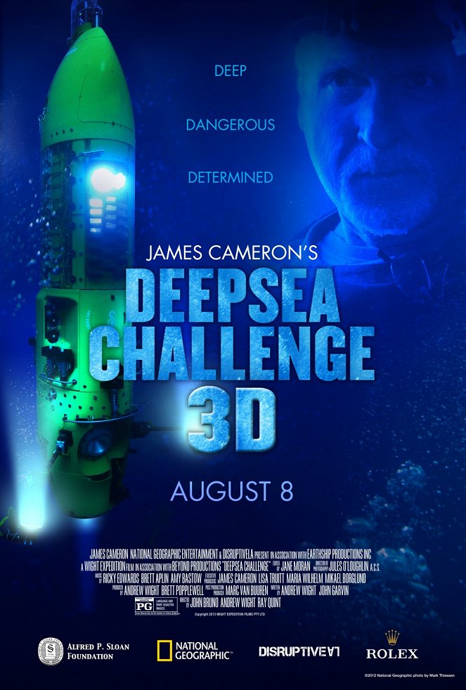 James Cameron's Deepsea Challenge 3D - Plakáty