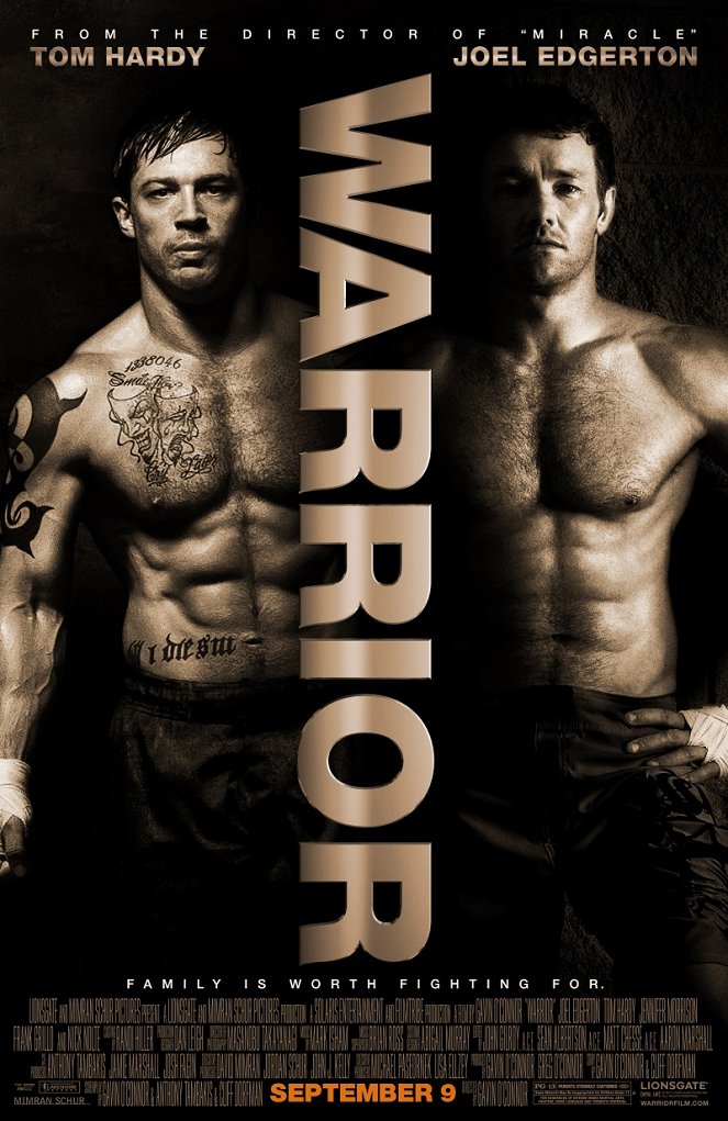 Warrior - Combate Entre Irmãos - Cartazes