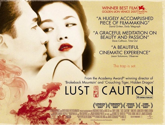 Lust, Caution - Affiches