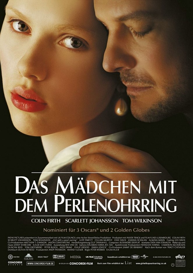 Das Mädchen mit dem Perlenohrring - Plakate