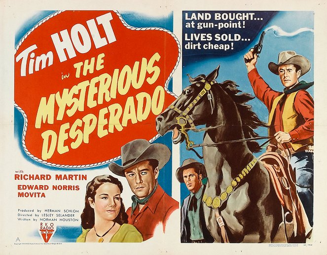 The Mysterious Desperado - Posters