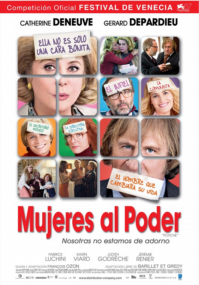 Potiche, mujeres al poder - Carteles