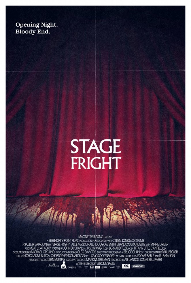 Stage Fright - Posters