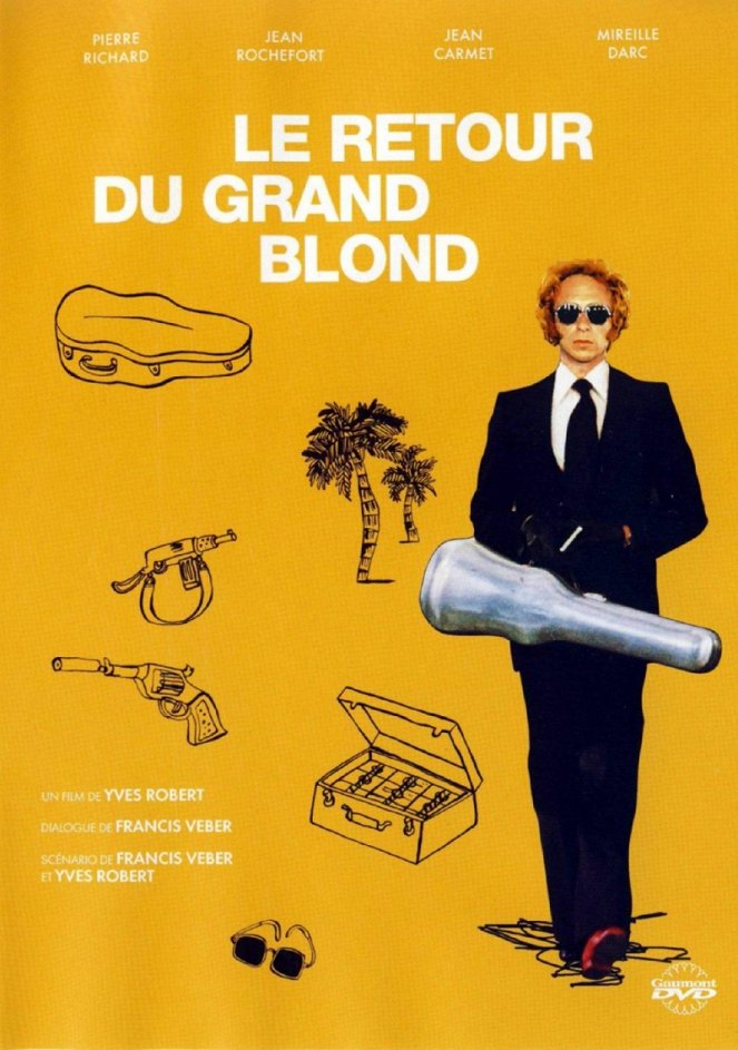 Návrat velkého blondýna - Plakáty