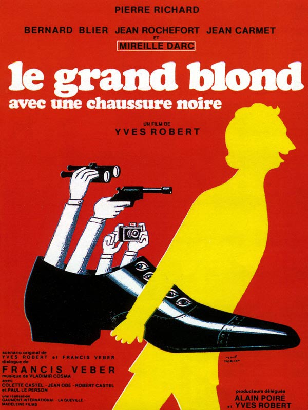 Le Grand Blond avec une chaussure noire - Posters