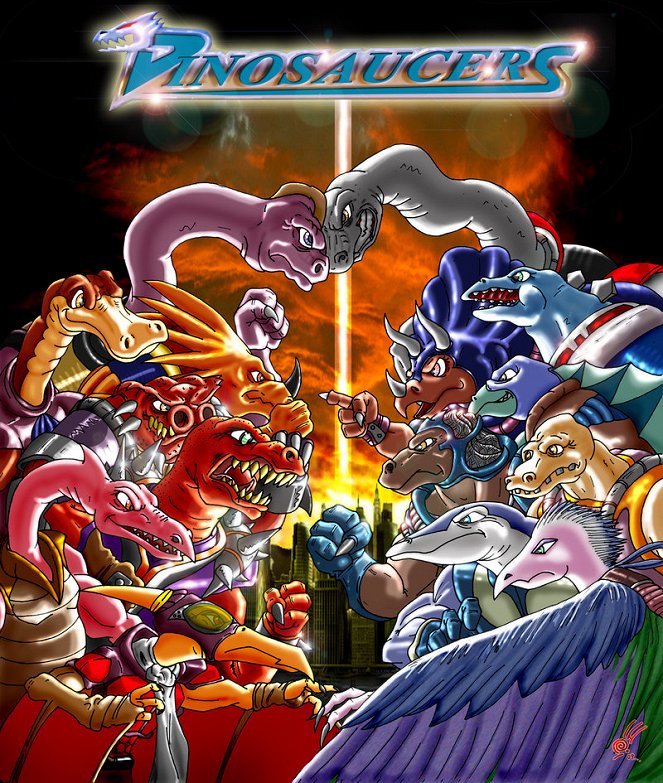 Dinosaucers - Affiches