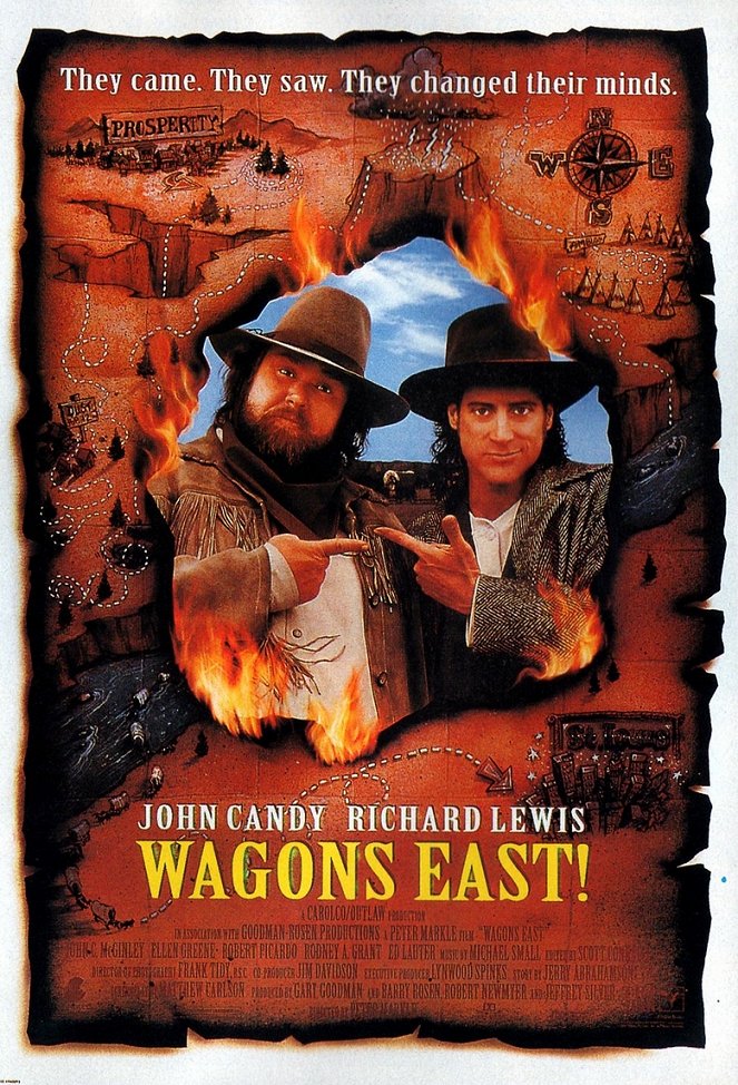 Wagons East - Plakate