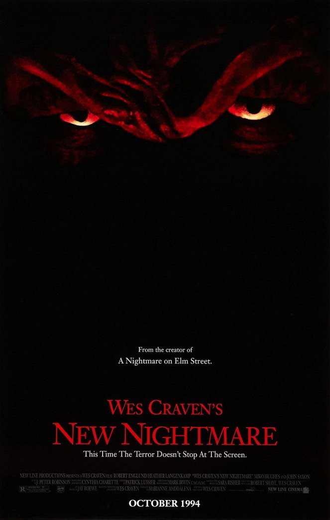 La nueva pesadilla de Wes Craven - Carteles