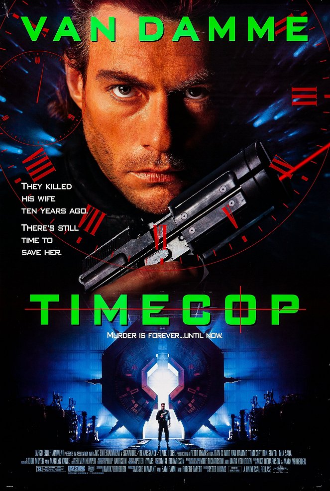 TimeCop, policía en el tiempo - Carteles