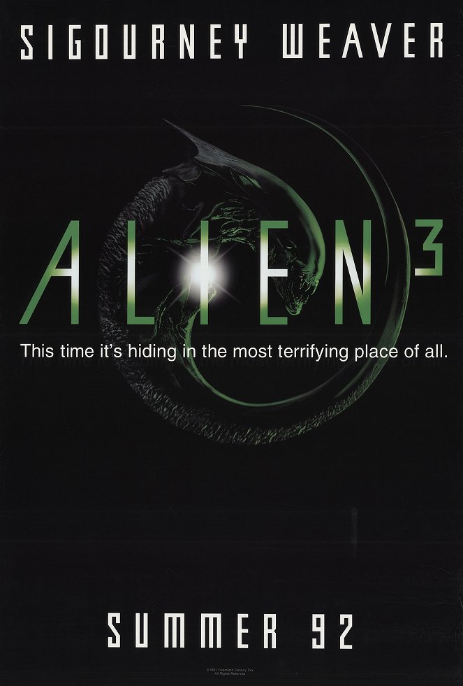 Alien 3 - A Desforra - Cartazes