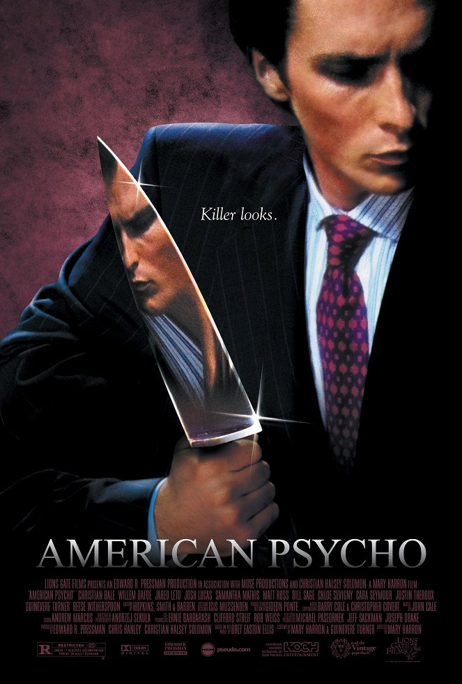 Americké psycho - Plakáty
